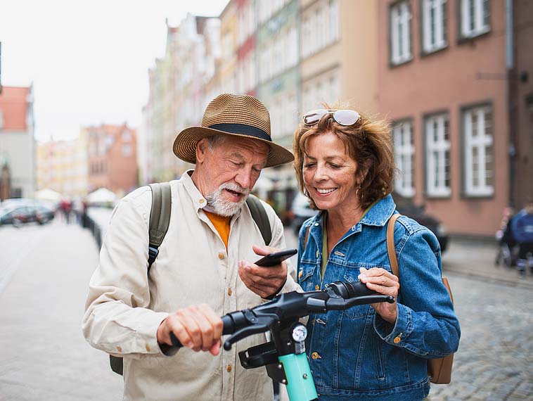 A couple of American Seniors Retire Abroad in Germany