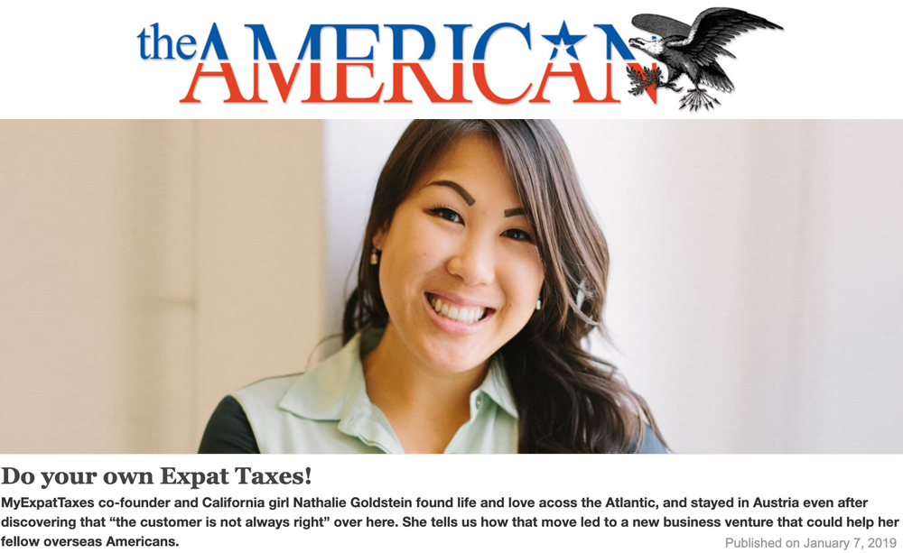 The American | Do your own Expat Taxes!